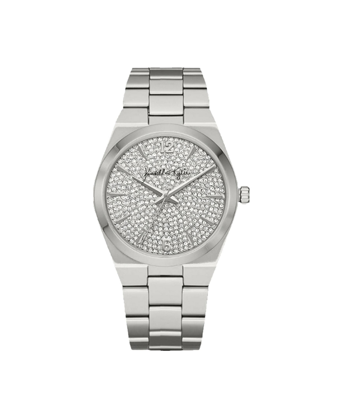 Kendall + Kylie iTouch Women's Kendall + Kylie Silver-Tone Metal Bracelet Watch