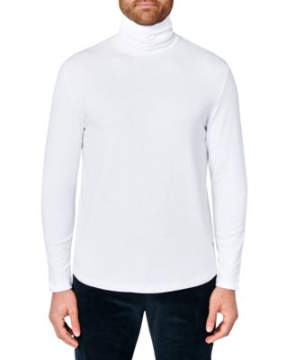 mens white turtleneck