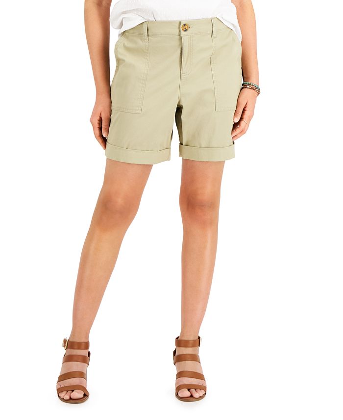 Monogram Ombré Detail Bermuda Shorts - Women - Ready-to-Wear