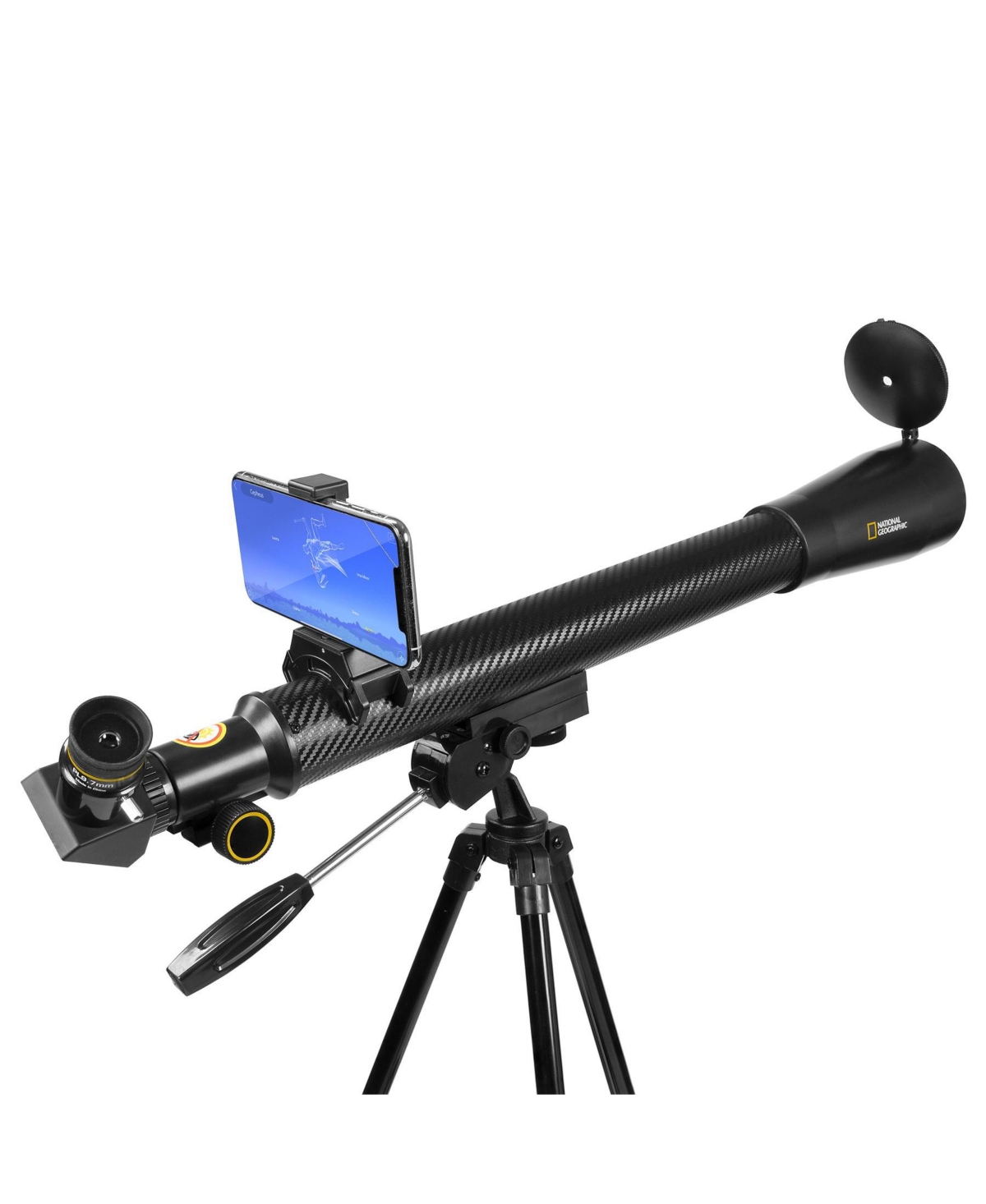 National Geographic 50mm Refractor Telescope W/ App In Black