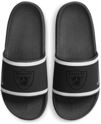 NIKE OFFCOURT SLIDE RAIDERS NFL LAS VEGAS OAKLAND BLACK Nike Offcourt (NFL Las Vegas Raiders) Slides - DD0542-001  main image 2
