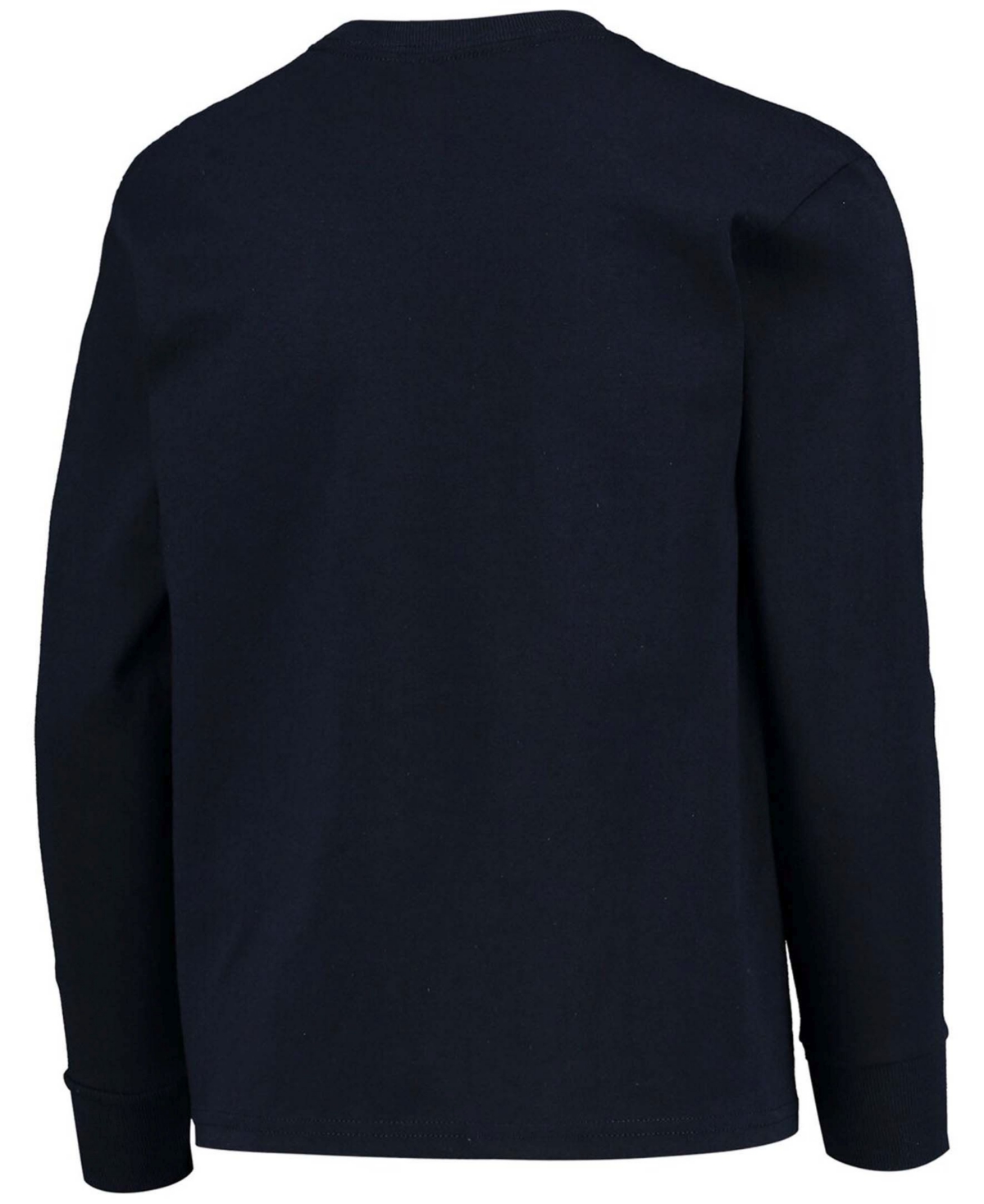 Big Boys and GirlsMichigan Wolverines Basketball Long Sleeve T-shirt - Navy