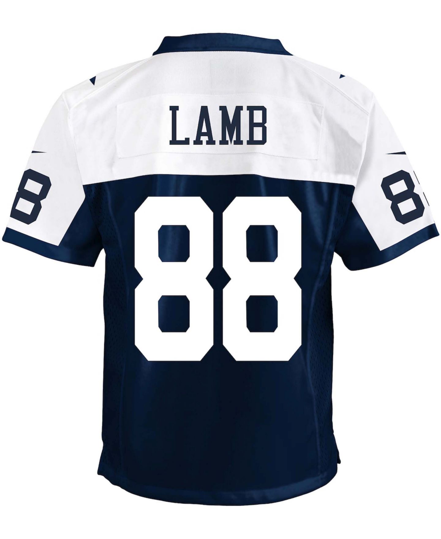 Детская игровая джерси Nike CeeDee Lamb Dallas Cowboys Alternate Team, Navy — фото 4