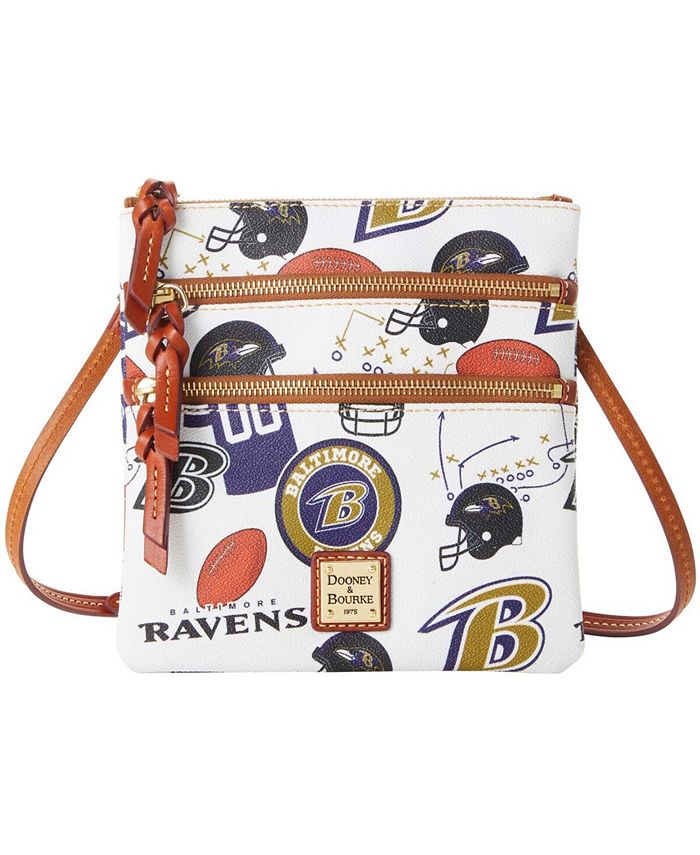 Dooney & Bourke Multi Women's Baltimore Ravens TripleZip Crossbody Purse Macy's