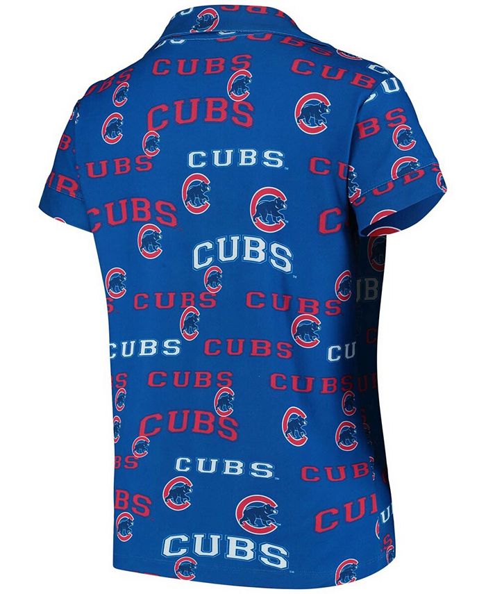 Concepts Sport Women's Royal Chicago Cubs Fairway Shirt and Shorts ...