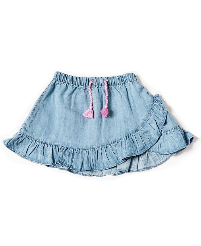 Kinderkind Toddler Girls Tencel Ruffle Skirt - Macy's