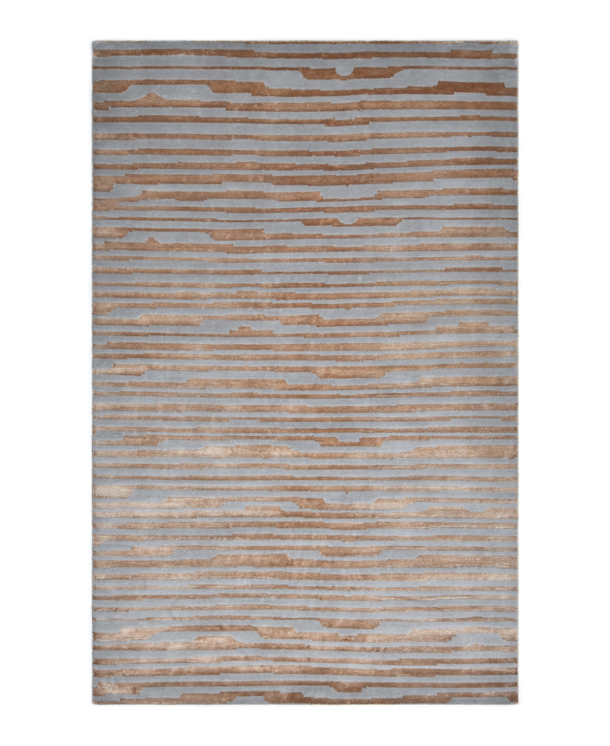 Timeless Rug Designs Ingrid S3370 9' x 12' Area Rug - Brown