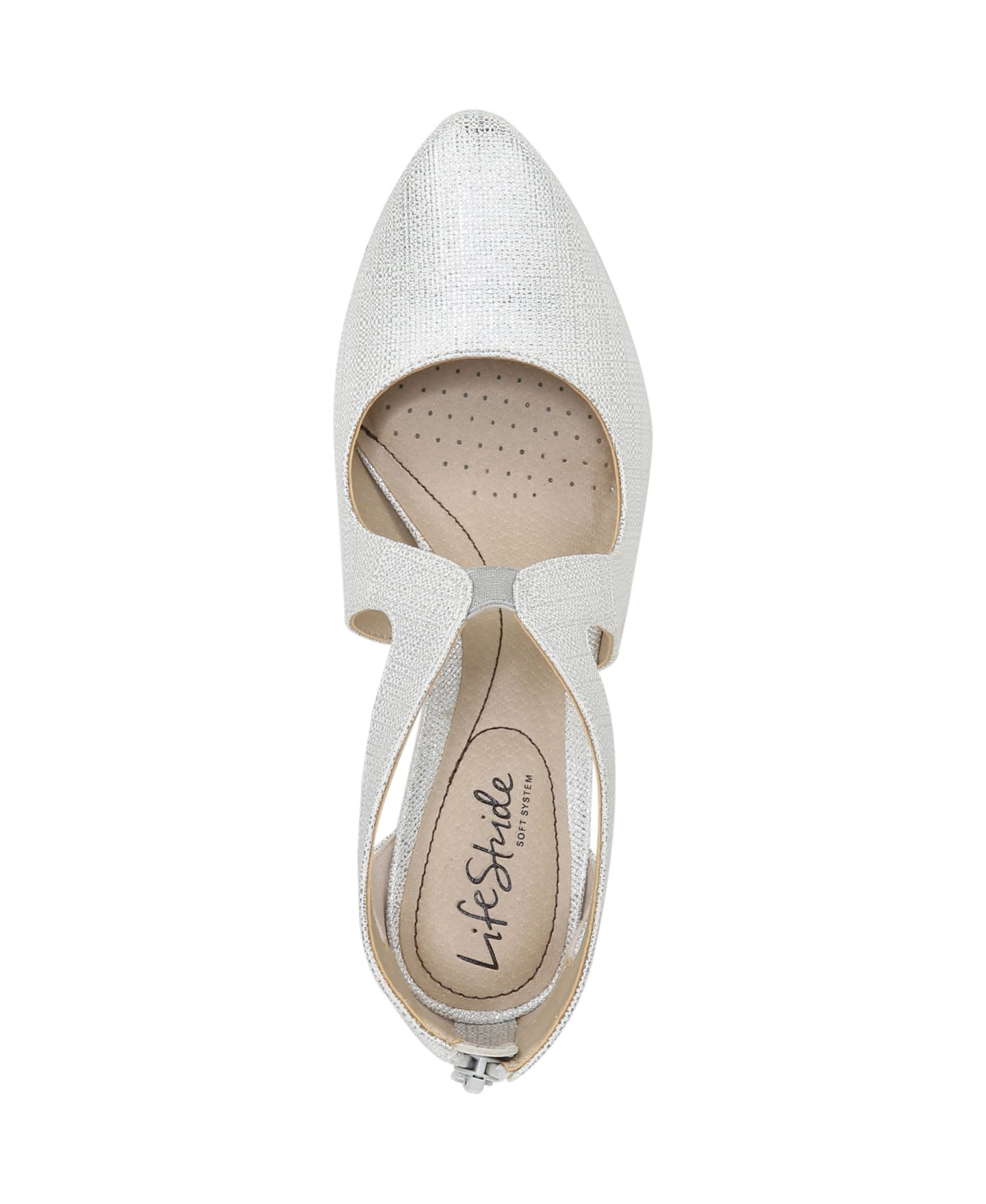 Женские туфли LifeStride Giovanna 2 Dress Pumps, цвет: Серебряная искусственная кожа — фото 4