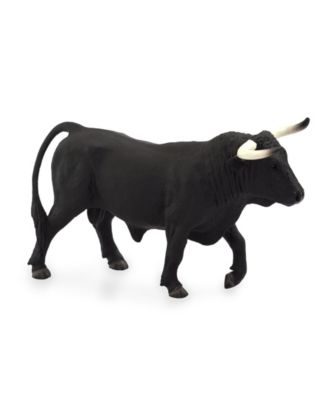 Mojo Realistic Farm Animal Spanish Bull Figurine