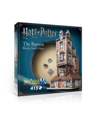 Harry Potter Collection - The Burrow - Weasley Family Home 3D Puzzle - 415 Piece