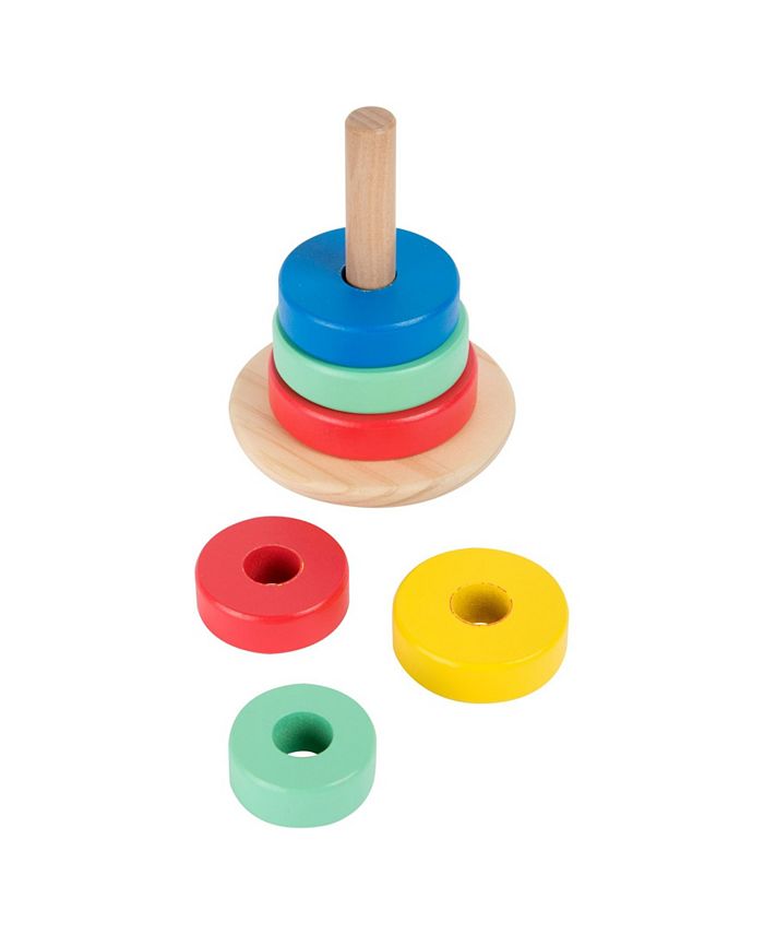 Legler USA Small Foot Wooden Toys Game of Skill Stacking Tower Move it Playset Macy's