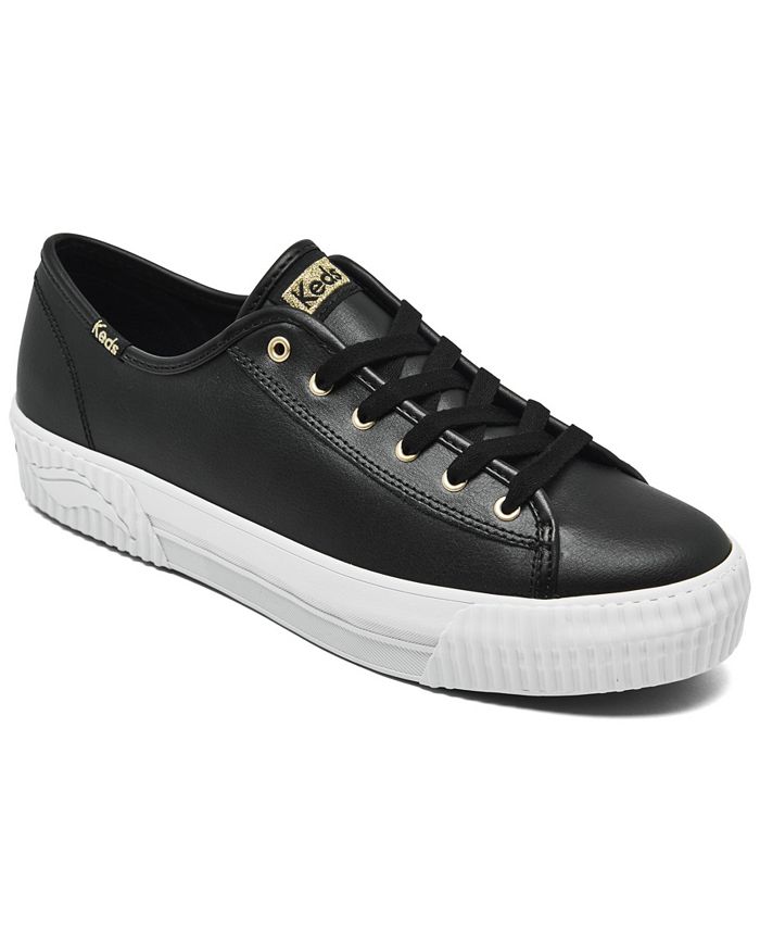 Keds Women's Triple Kick AMP Leather Casual Sneakers from Finish Line
