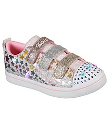 Little Girls Twinkle Toes - Sparkle Rayz Star Blast Stay-Put Closure Light-Up Casual Sneakers from Finish Line