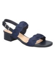 Navy blue hotsell sandals macys