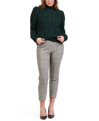 Black Tape - Cotton Plaid Pants