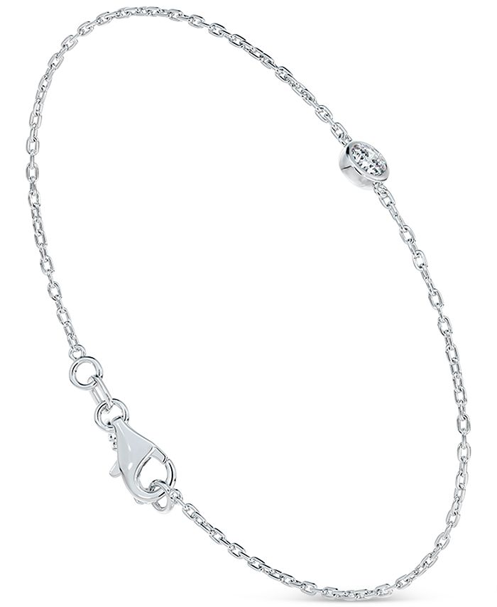 De Beers Forevermark - Diamond Bezel Chain Bracelet (1/5 ct. t.w.)