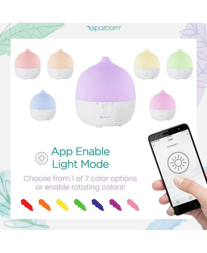 SpaRoom Colossal AppEnabled Ultrasonic Essential Oil Aromatherapy