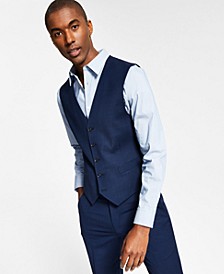 Men's Modern-Fit TH Flex Stretch Solid Suit Vest