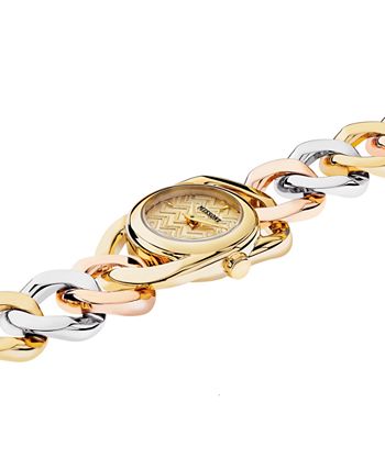 Missoni - Women's Swiss Gioiello Multicolor Link Gold Ion-Plated Bracelet Watch 23mm