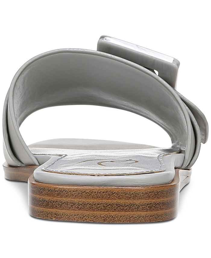 Sam Edelman Women's Inez Buckle Flat Sandals & Reviews Sandals