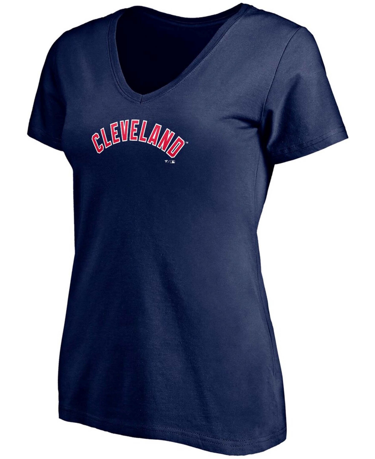 Women's Heathered Gray Cleveland Indians Team V-Neck T-shirt Combo Set - Heathered Gray