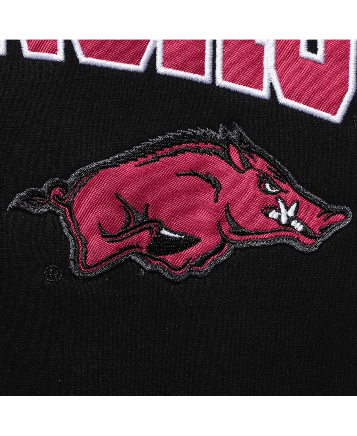 Colosseum Men's Arkansas Razorbacks Arch Logo 3.0 Full-zip Hoodie In Cardinal