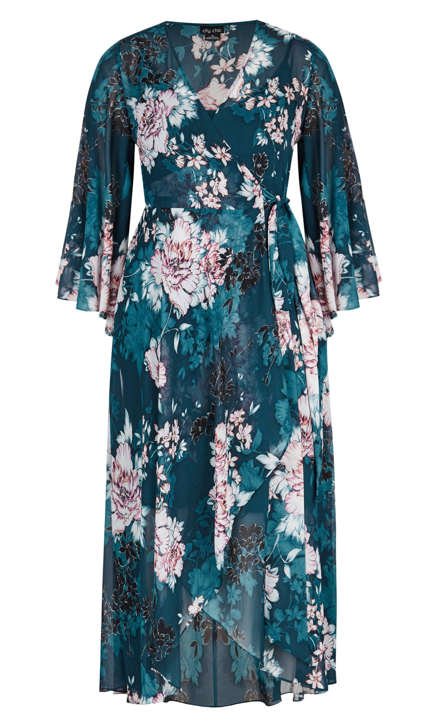 Women's Jade Blossom Maxi Dress