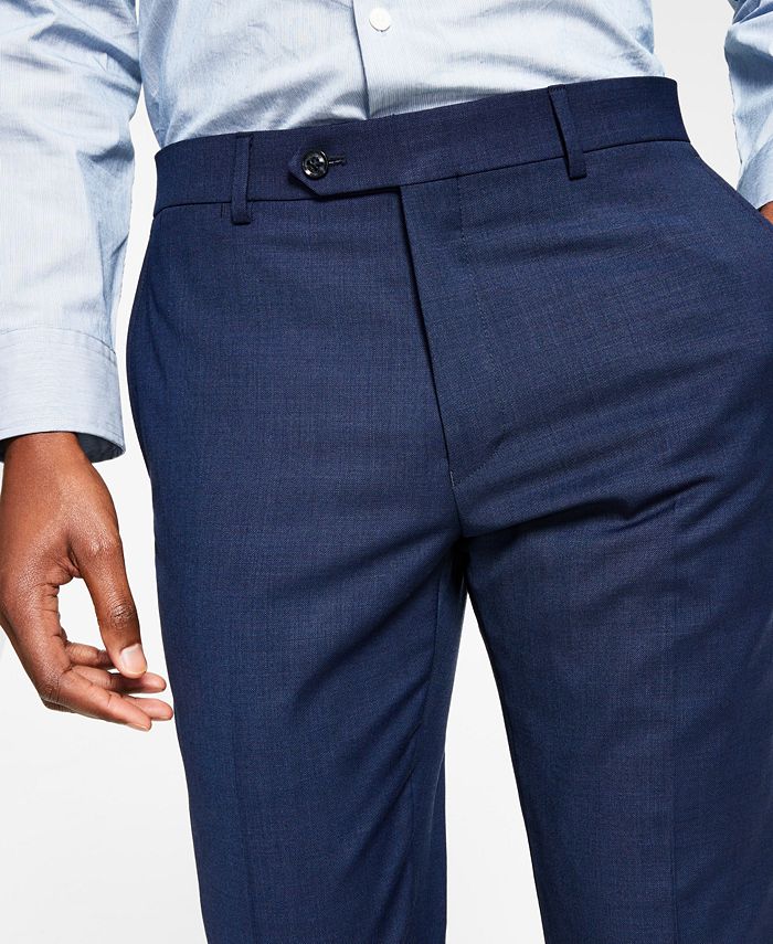 Pantalon Et Jean In Fine Homme  Pantalon Taille Réglable Sans Pince Gris  Anthracite - SunTrust Lease