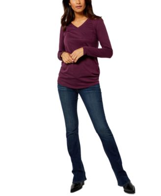 Splendid - V-Neck Maternity T-Shirt