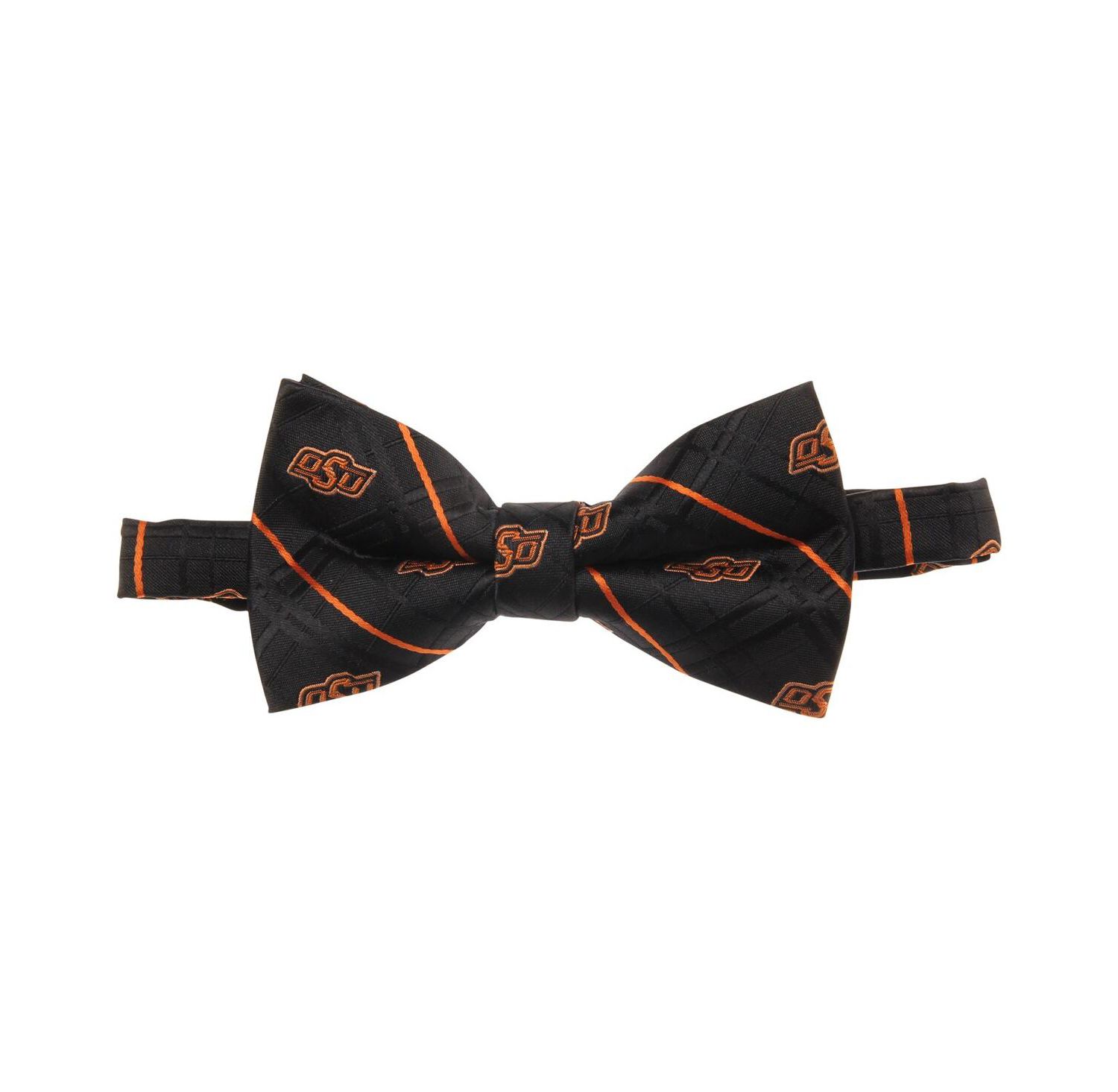 Men's Black Oklahoma State Cowboys Oxford Bow Tie