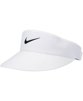 all white nike visor