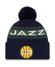 Utah Jazz New Era Team Logoman 59FIFTY Fitted Hat - Navy