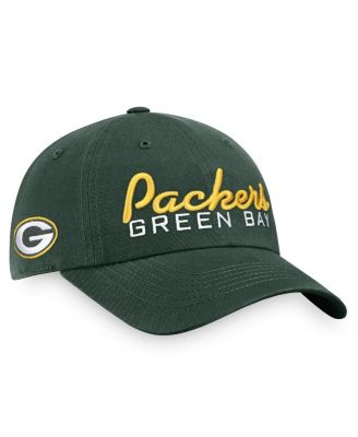 Men's Green Bay Packers Iconic Script Adjustable Hat - Macy's