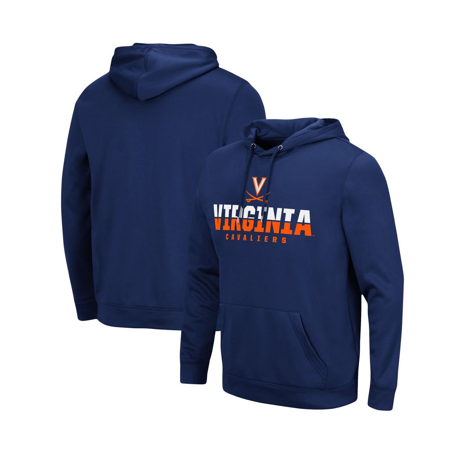 Men's Navy Virginia Cavaliers Lantern Pullover Hoodie