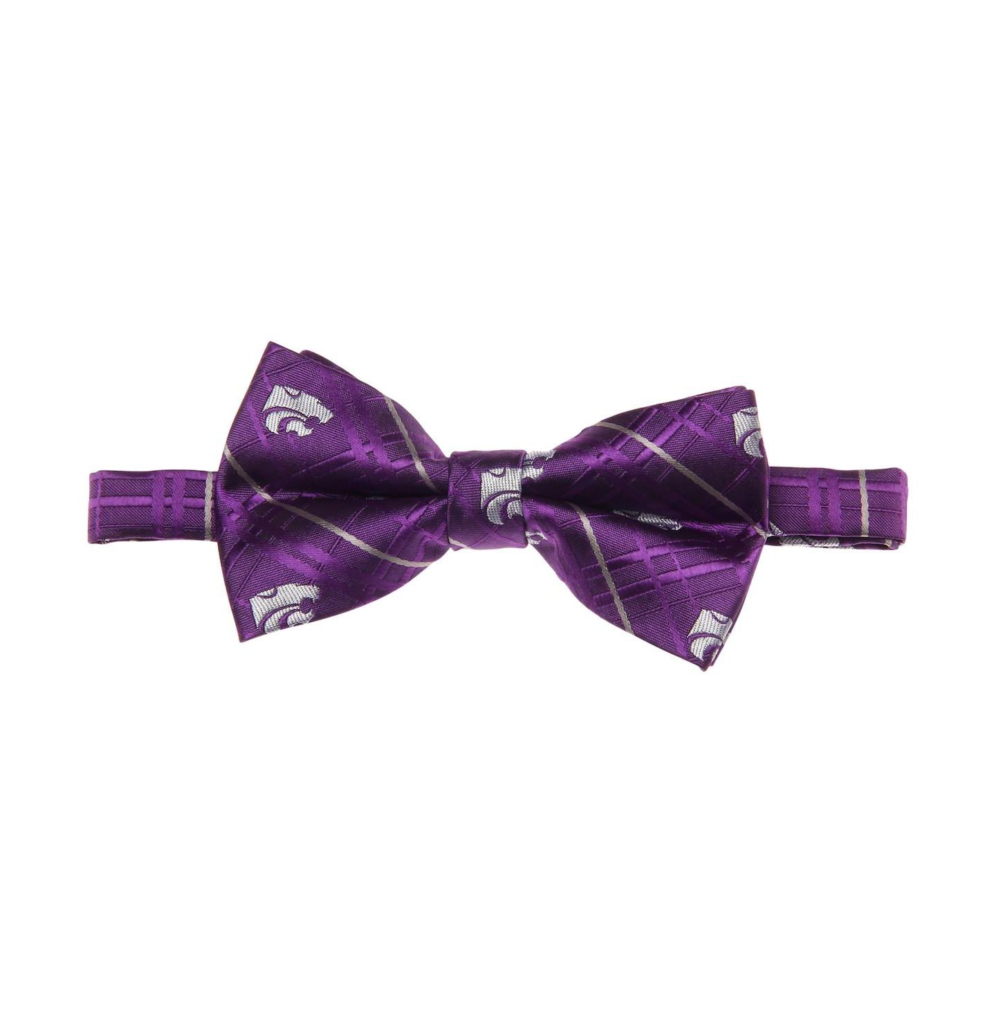 Мужской галстук-бабочка Eagles Wings Purple Kansas State Wildcats Oxford Bow Tie — фото 2
