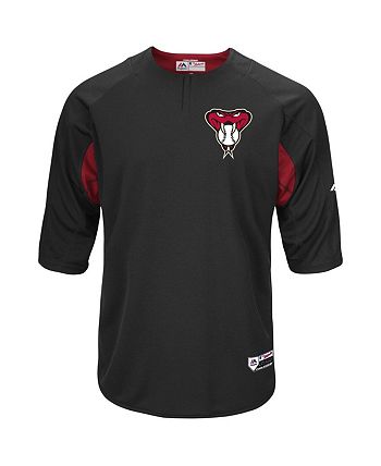 Majestic Men's Majestic Black/Sedona Red Arizona Diamondbacks