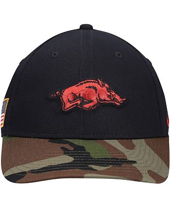 Nike Men's Black and Camo Arkansas Razorbacks Military Appreciation ...