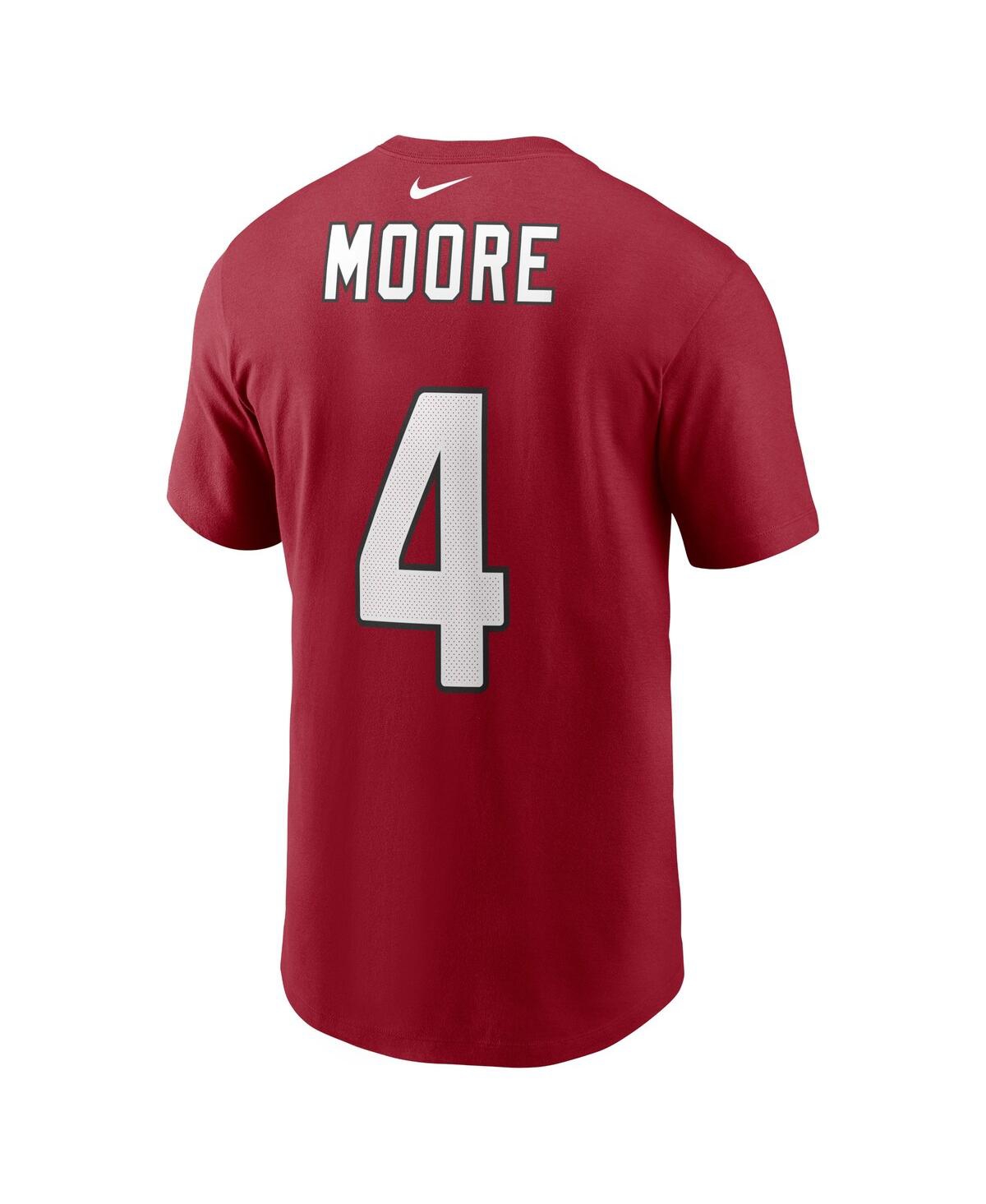 Men's Rondale MooreArizona Cardinals 2021 Nfl Draft Pick Player Name and Number T-shirt - Cardinal