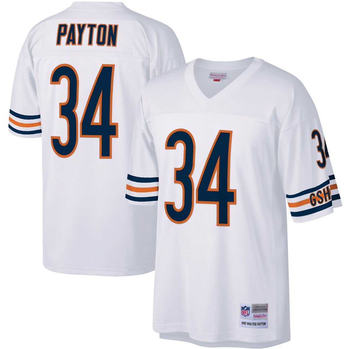 Mitchell & Ness Men's Walter PaytonChicago Bears Legacy Replica Jersey - White