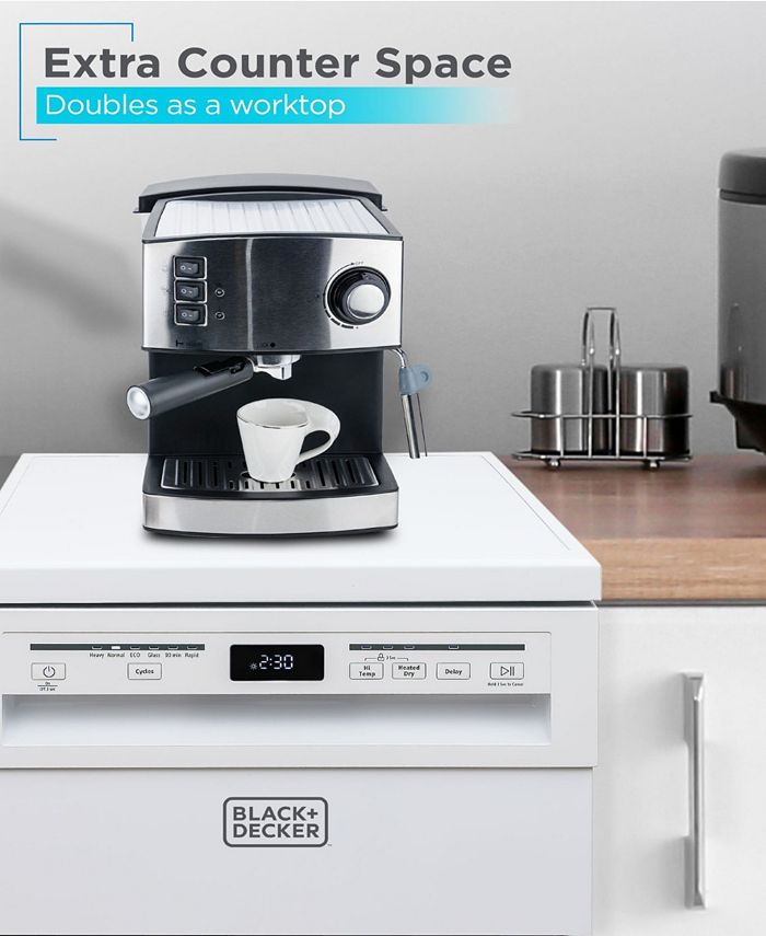 Black & Decker 18 in. Portable Dishwasher, White Macy's