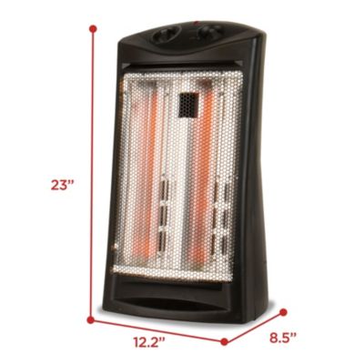 Black+Decker Infrared Heater Quartz Tower Heater