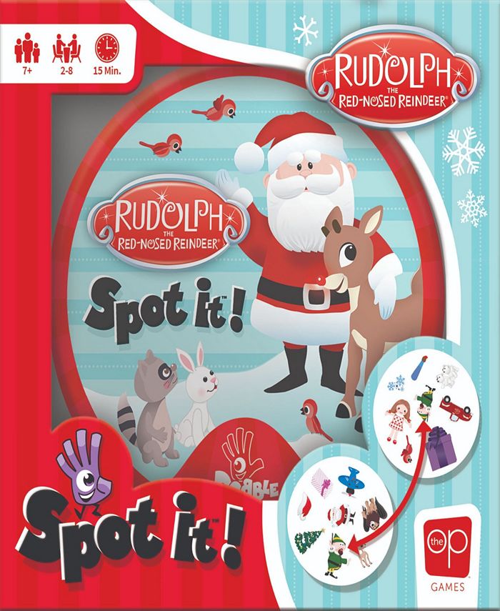USAopoly Spot It! Rudolph The Red-Nosed Reindeer - Macy's