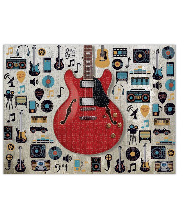 Lang Guitars 500 pc Puzzle Macy #39 s