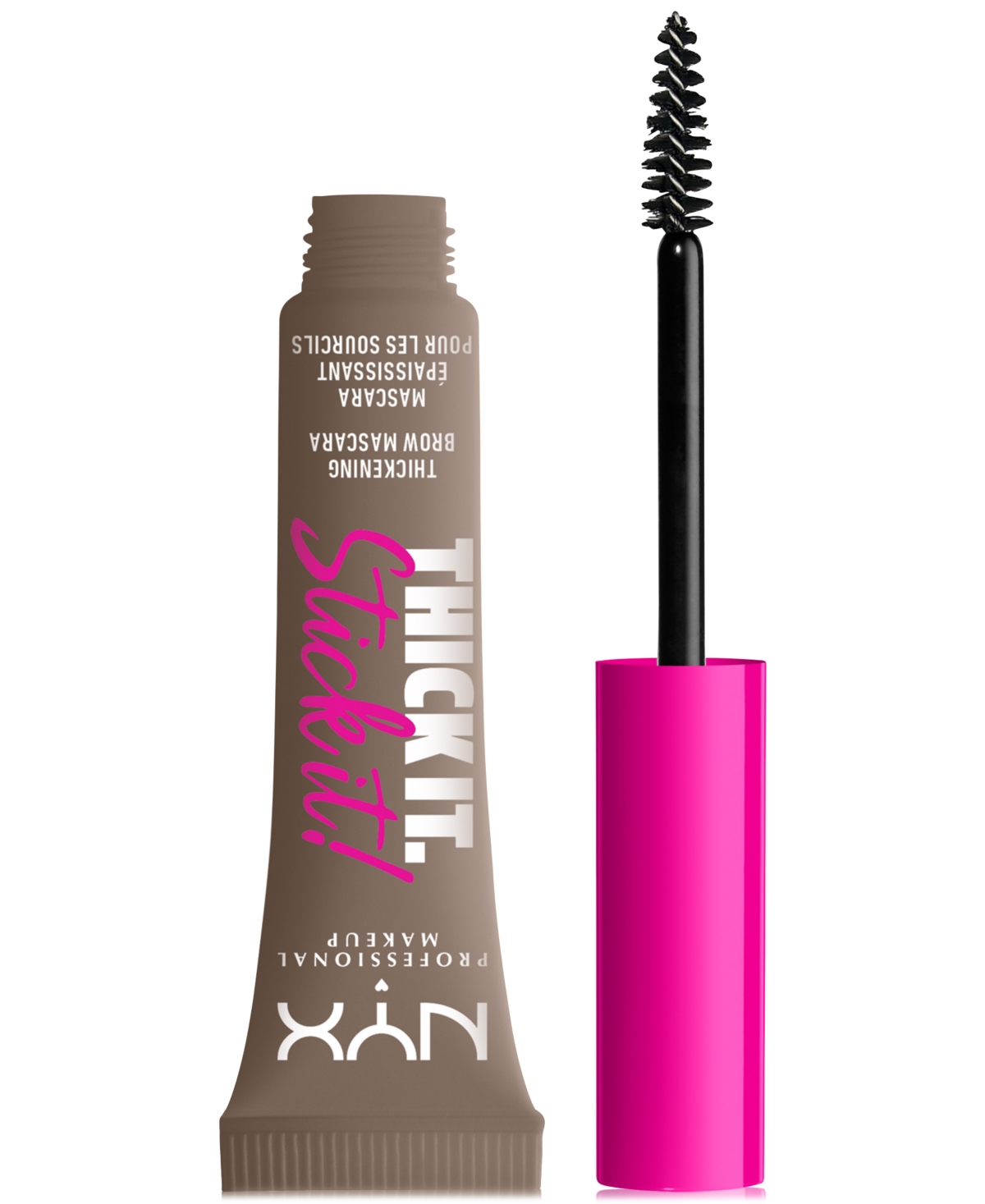 NYX PROFESSIONAL MAKEUP THICK IT. STICK IT! THICKENING BROW MASCARA