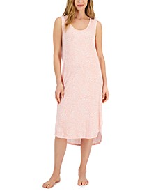 Side-Slit Sleeveless Chemise Nightgown, Created for Macy's