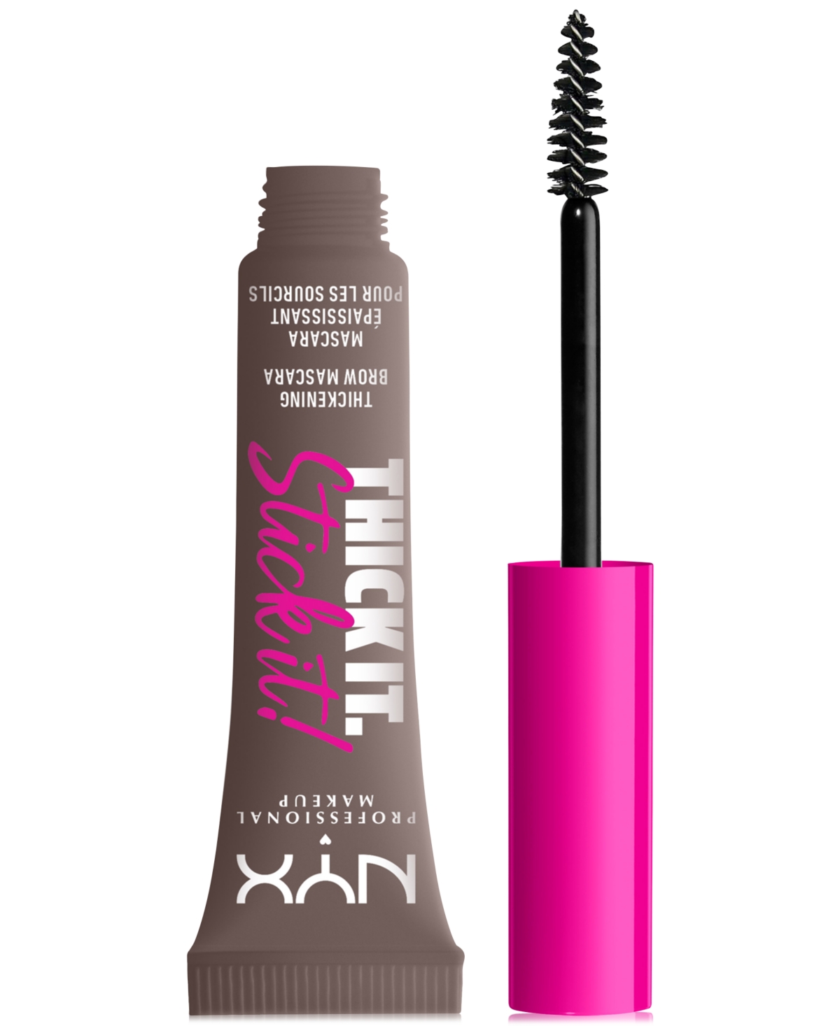 NYX PROFESSIONAL MAKEUP THICK IT. STICK IT! THICKENING BROW MASCARA