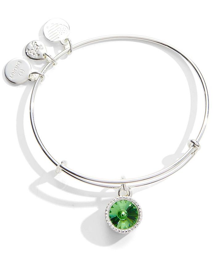 Alex and ani women's clearance birthstone charm bangle