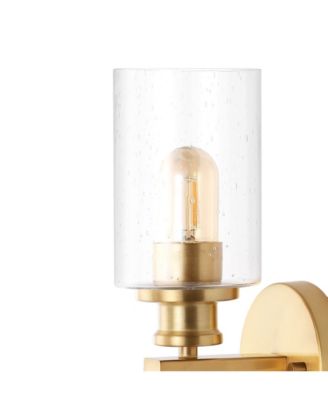 Jules Edison Cylinder 2-Light Farmhouse Contemporary LED Vanity