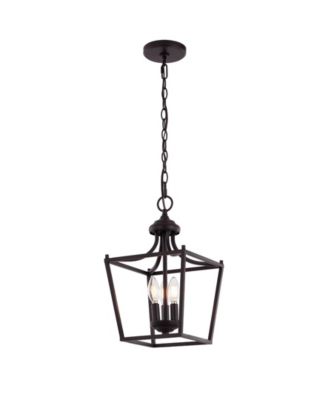 Camden 3-Light Iron Classic Midcentury Pendant Lantern