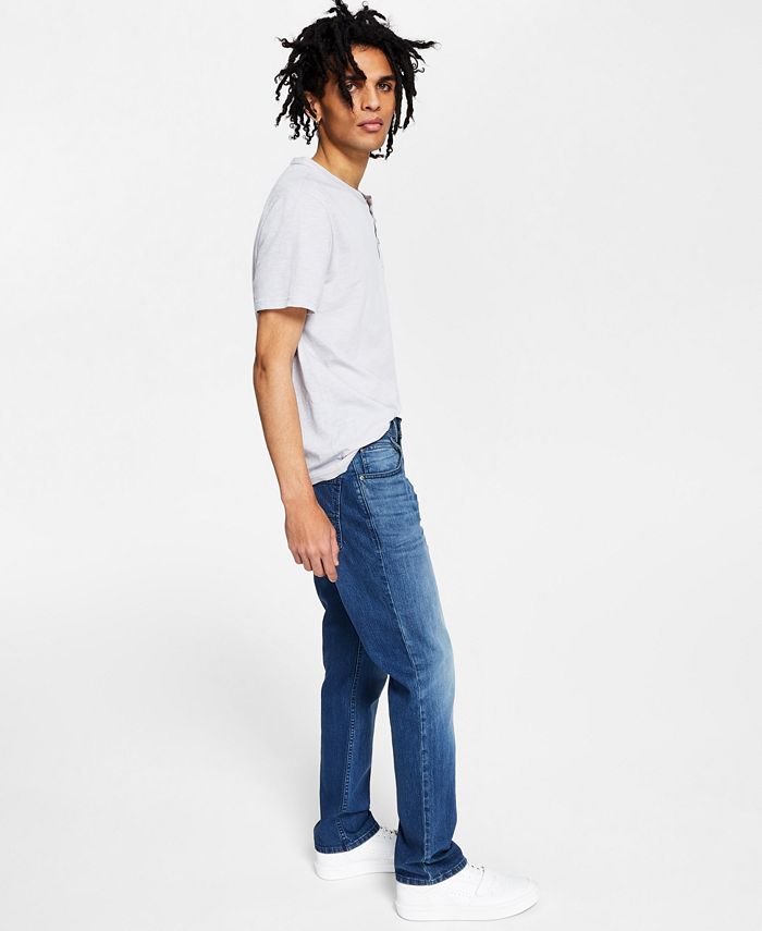 I.N.C. International Concepts Men's Slim-Fit Medium Wash Jeans, Created ...